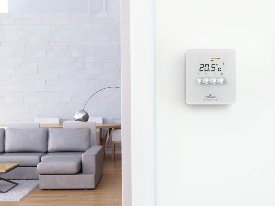 Prise connectée avec thermostat
